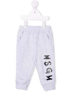 MSGM Kids спортивные брюки с логотипом