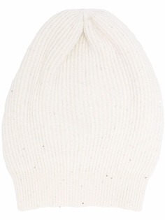 Brunello Cucinelli кашемировая шапка бини