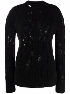 Uma Wang джемпер с круглым вырезом