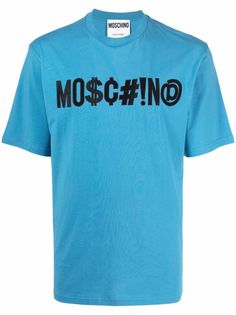 Moschino футболка с логотипом