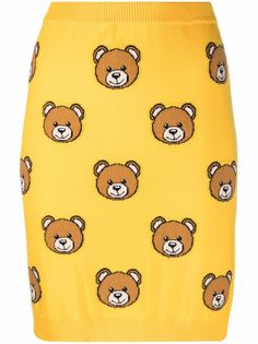 Moschino юбка Teddy Bear