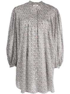 Isabel Marant Étoile платье-рубашка с цветочным принтом