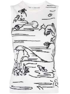 Thom Browne свитер вязки интарсия с узором