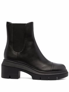 Stuart Weitzman ботинки с эластичными вставками по бокам