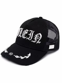 Philipp Plein кепка с вышитым логотипом