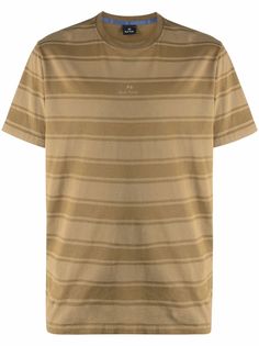 PS Paul Smith футболка в полоску с логотипом