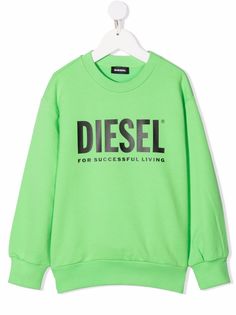 Diesel Kids толстовка с логотипом