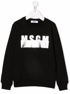 MSGM Kids толстовка с логотипом