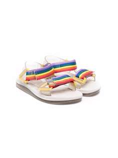 Mini Melissa сандалии с разноцветными ремешками