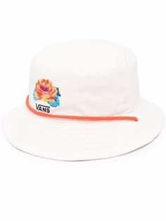 Vans панама с цветочной вышивкой