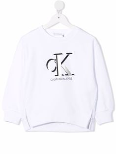 Calvin Klein Kids толстовка с логотипом