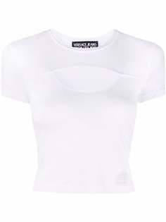 Versace Jeans Couture многослойная футболка с вырезами