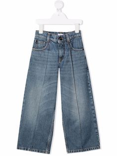 Brunello Cucinelli Kids джинсы широкого кроя