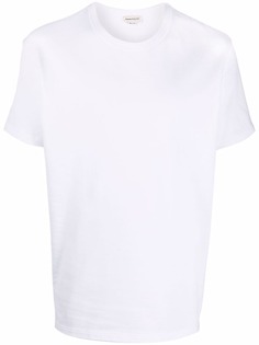Alexander McQueen футболка с логотипом на спине