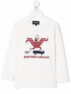 Emporio Armani Kids толстовка с логотипом