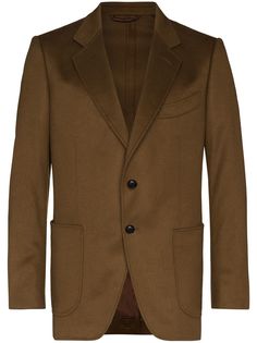 TOM FORD кашемировый однобортный пиджак
