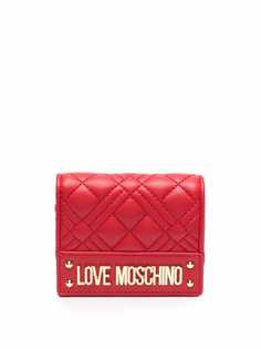 Love Moschino стеганый кошелек из искусственной кожи