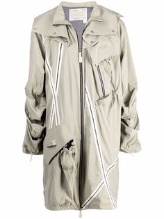 A-COLD-WALL* пальто на молнии с капюшоном