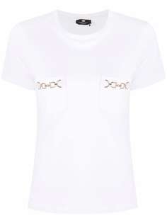 Elisabetta Franchi футболка с логотипом