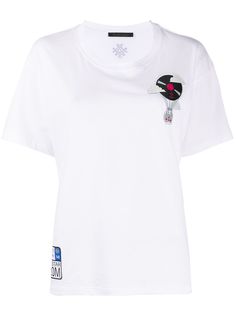 Mr & Mrs Italy футболка с нашивками и круглым вырезом