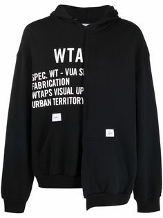 WTAPS худи с надписью (W)Taps