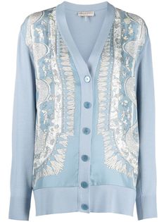 Emilio Pucci кардиган-пальто с принтом Rugiada