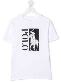 Ralph Lauren Kids футболка с логотипом Big Pony