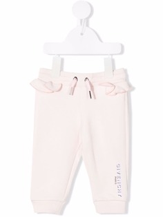 Givenchy Kids спортивные брюки с оборками