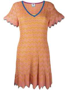 M Missoni платье-футболка с узором зигзаг