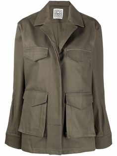 Totême куртка-рубашка с длинными рукавами Toteme
