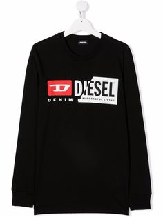 Diesel Kids толстовка с логотипом