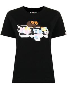 A BATHING APE® футболка с логотипом