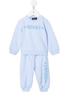 Versace Kids спортивный костюм с логотипом