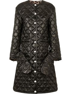 Dolce & Gabbana стеганое пальто на пуговицах