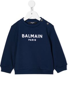 Balmain Kids джемпер с логотипом