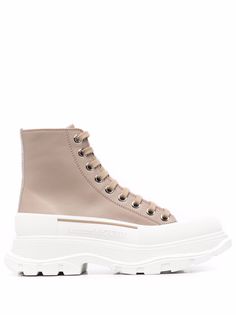 Alexander McQueen ботинки Tread Slick на шнуровке