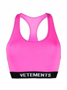 VETEMENTS бралетт с логотипом