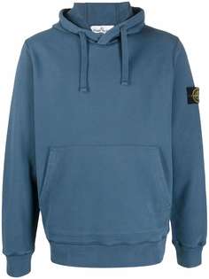 Stone Island худи с нашивкой-логотипом