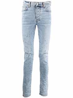 AMIRI джинсы скинни с эффектом потертости
