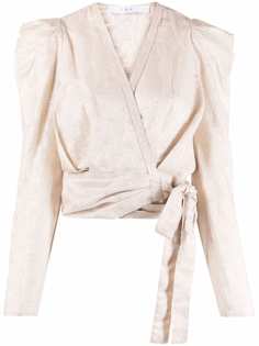 IRO топ со сборками и завязками