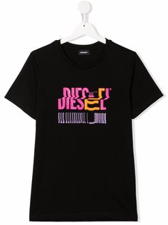 Diesel Kids футболка с логотипом