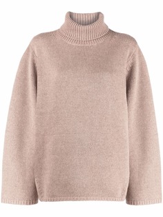 Totême джемпер оверсайз с высоким воротником Toteme