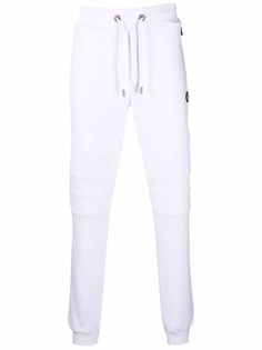 Philipp Plein спортивные брюки с кулиской и логотипом