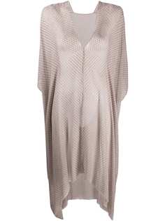 Dolci Follie платье-кафтан с принтом