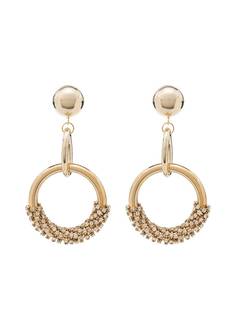 Rosantica серьги-кольца с кристаллами