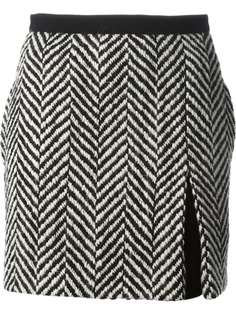 Emanuel Ungaro юбка с узором "ёлочку"