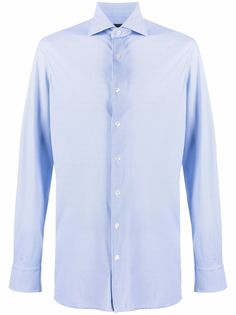 Lardini рубашка в ломаную клетку