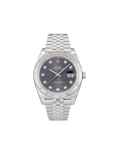 Rolex наручные часы Datejust Oyster Perpetual pre-owned 41 мм 2021-го года