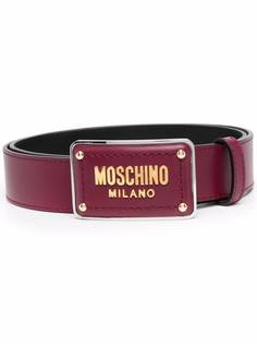 Moschino ремень с пряжкой-логотипом