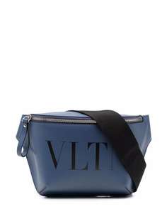 Valentino Garavani поясная сумка с логотипом VLTN